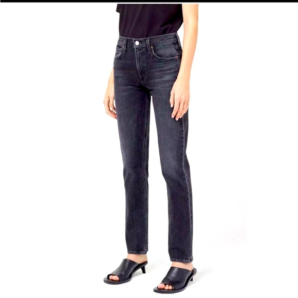 AGOLDE Washed Black Women’s Jeans $240 retail